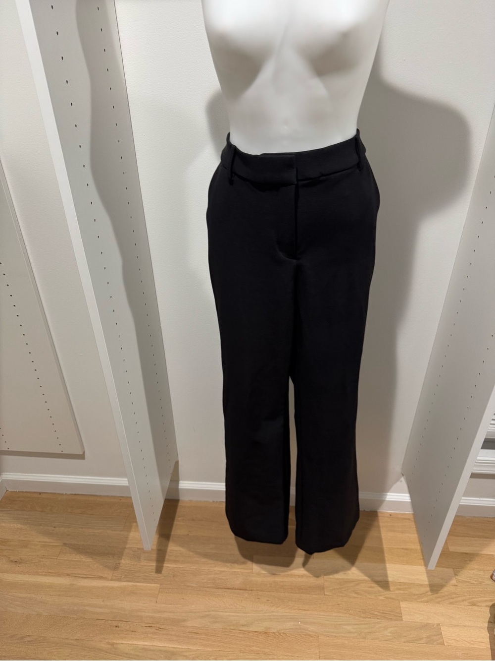 Express Black Wide-Leg High Waist Pants